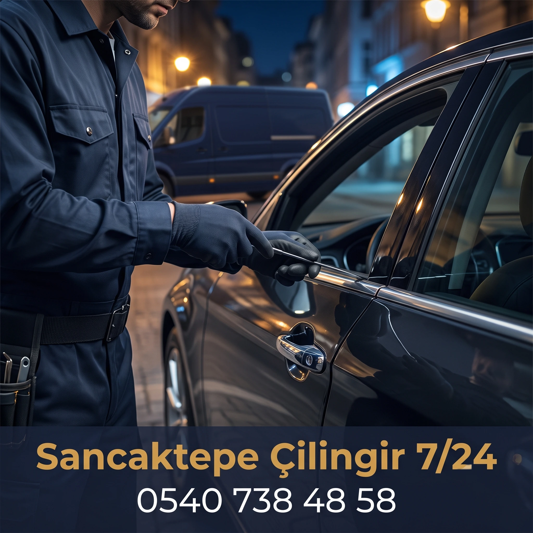 Sancaktepe Çilingir 7/24 Oto Çilingir ve Araç Kapısı Açma
